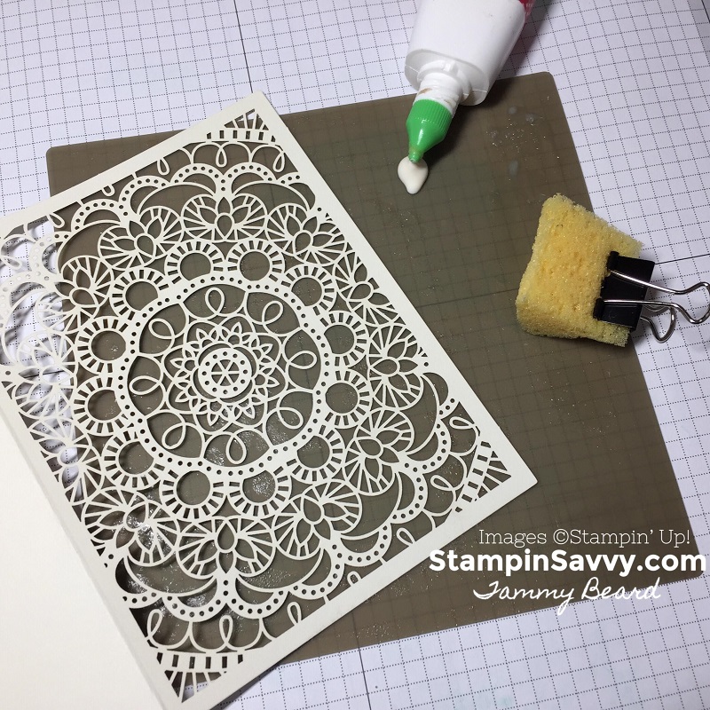 How To Adhere Intricate Paper, DieCuts & Vellum the Savvy Way